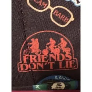 Stranger Things Upside Down Shadow Exclusive BackPack Friends Dont Lie Loungefly Loungefly | Bags | Stranger Things Upside Down Shadow  main image 4